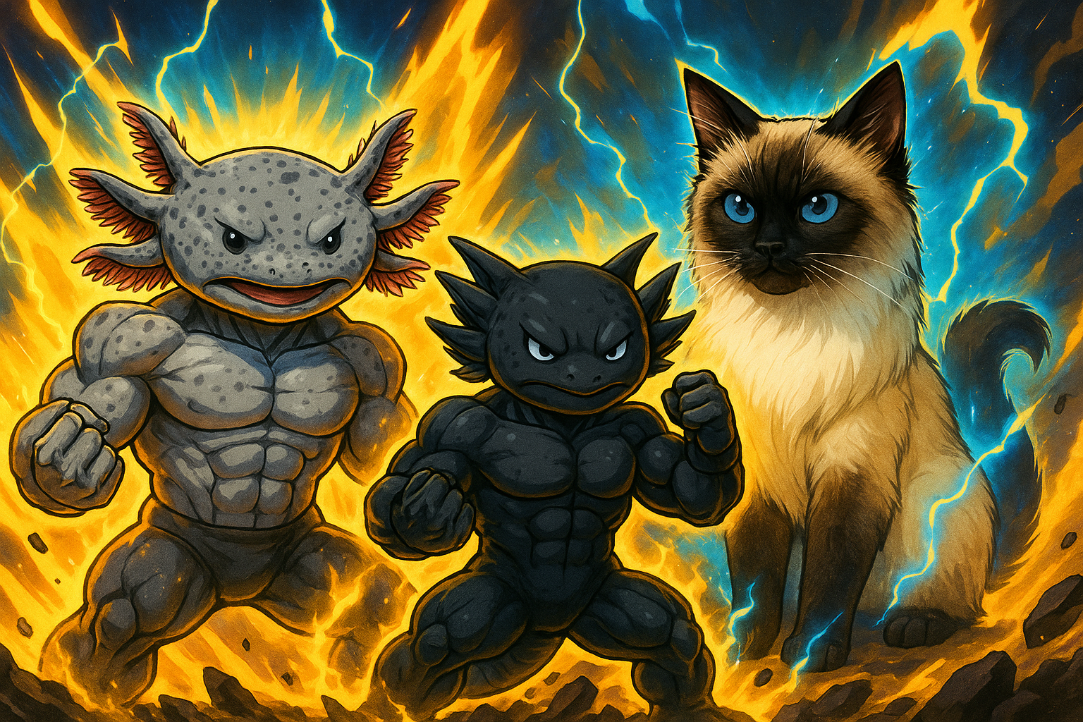 Trio Super Sayan